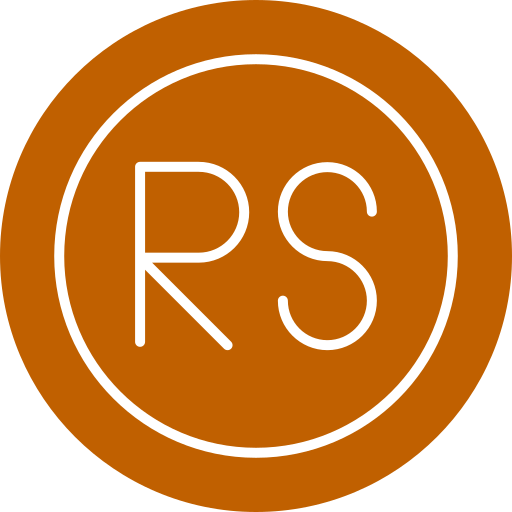 Rupee Generic color fill icon