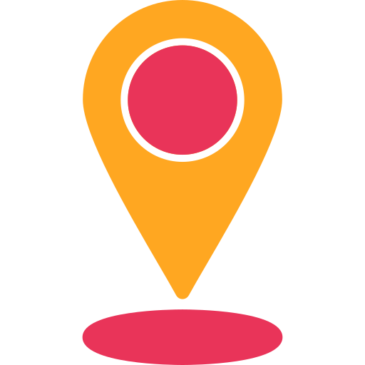 Location Generic color fill icon