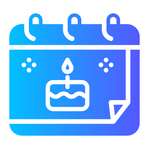 cumpleaños icono gratis