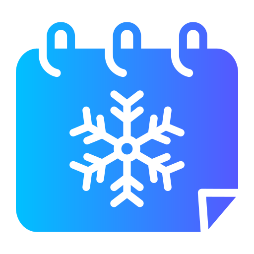 Winter Generic gradient fill icon