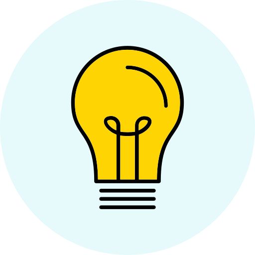 Light Bulb Generic Color Lineal-color Icon