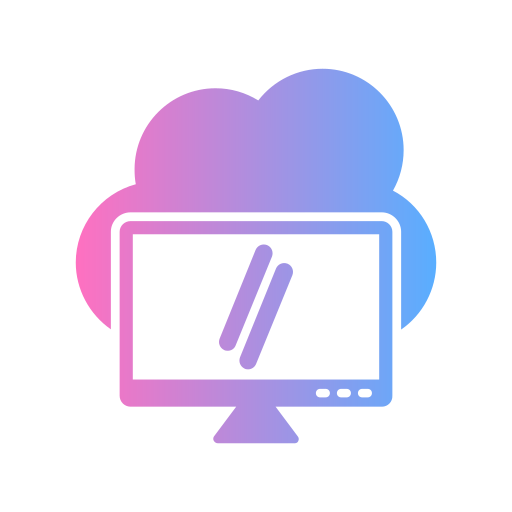 computación en la nube icono gratis