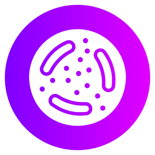 Bacteria Generic gradient fill icon