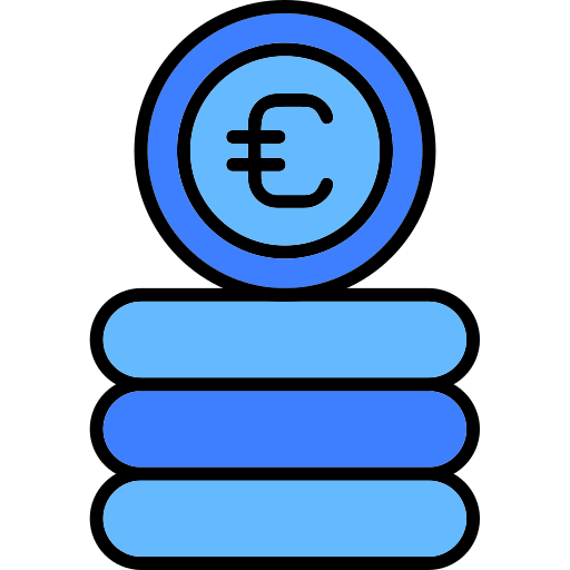 euro icono gratis