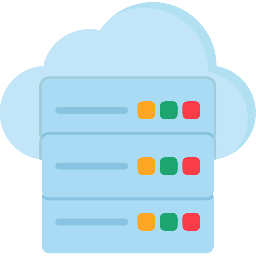 servidor en la nube icono gratis