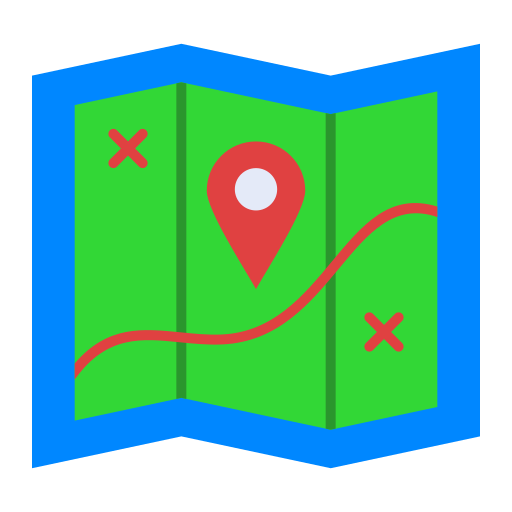 mapa icono gratis