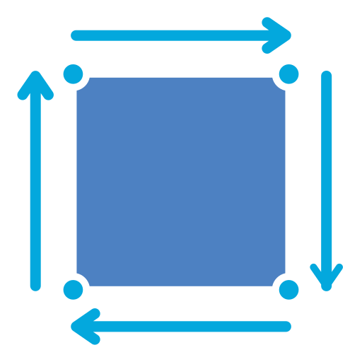 cuadrado icono gratis