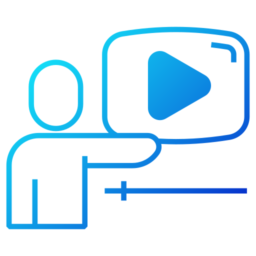 leçon vidéo Icône gratuit leçon vidéo Icône gratuit