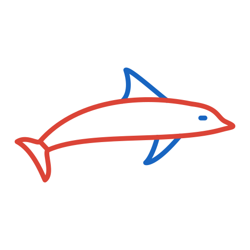 delfín icono gratis