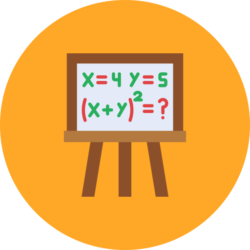 Algebra - Free education icons