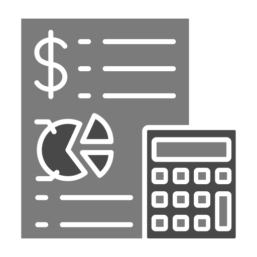 presupuesto icono gratis