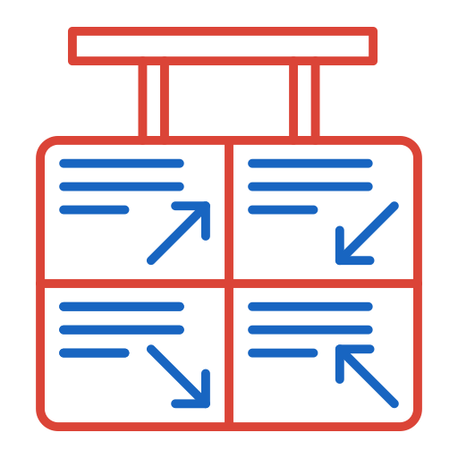 Direction sign free icon
