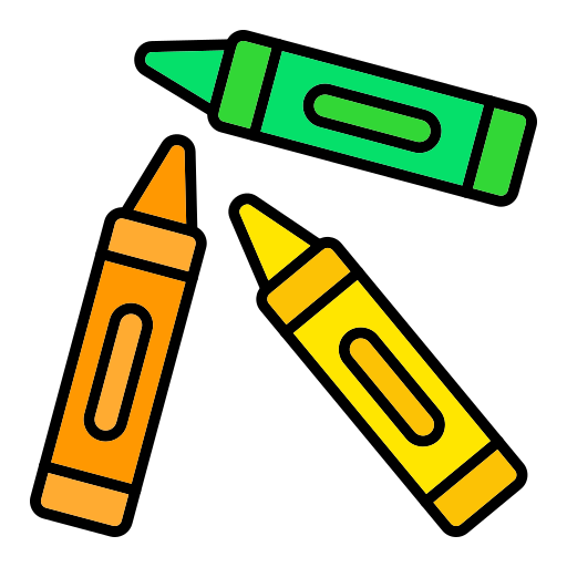 Crayons - Free education icons