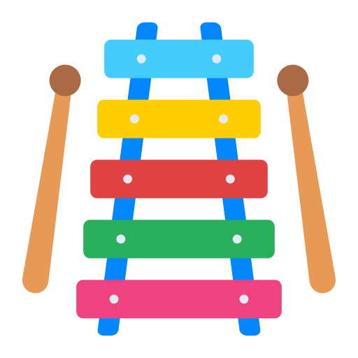 xilófono icono gratis
