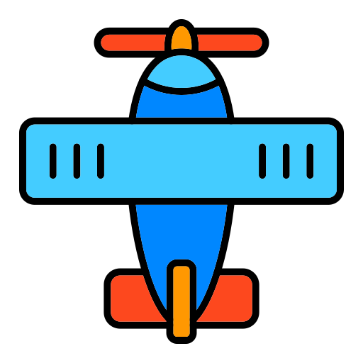 avión icono gratis