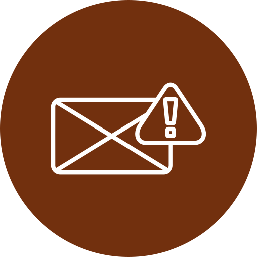 correo basura icono gratis