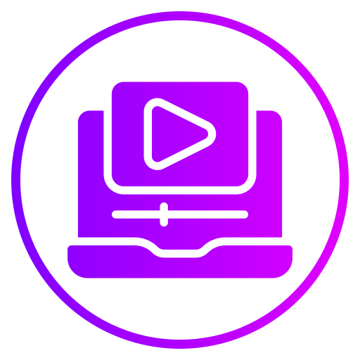 vídeotutorial icono gratis