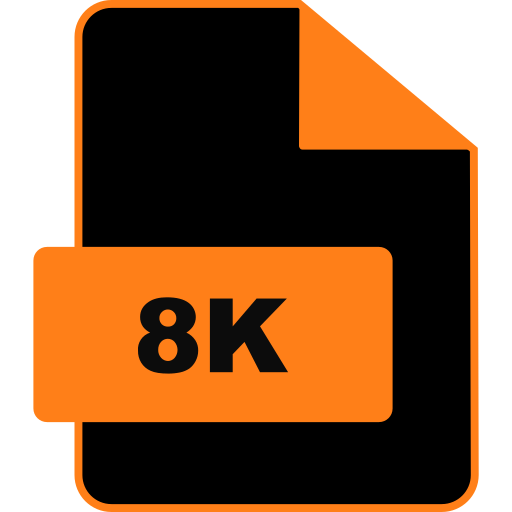 8k icono gratis