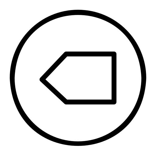 Left arrow free icon