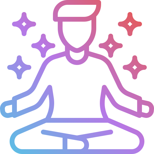 Meditation Generic gradient outline icon