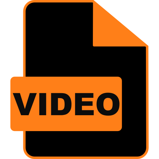 Video - Free files and folders icons