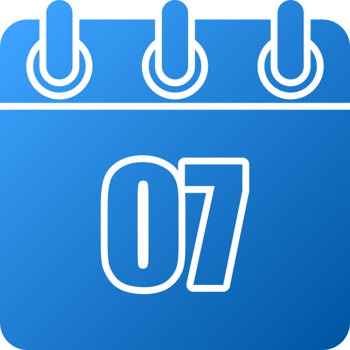 Number 7 free icon