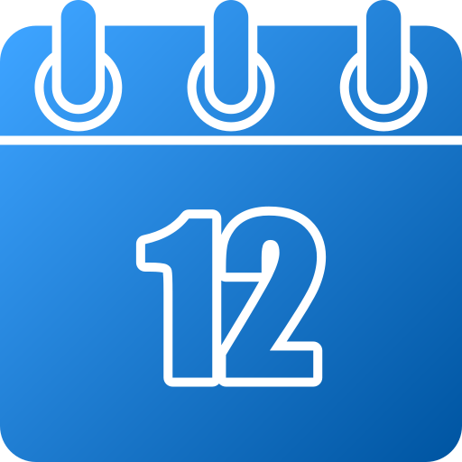 Number 12 free icon Number 12 free icon