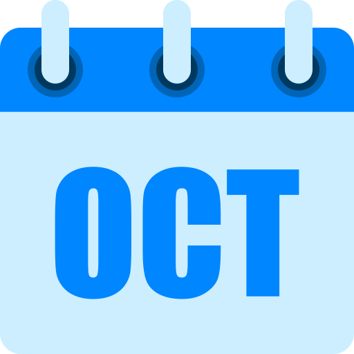 octubre icono gratis