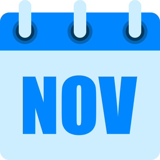 noviembre icono gratis