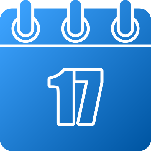 número 17 grátis ícone número 17 grátis ícone