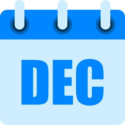 diciembre icono gratis