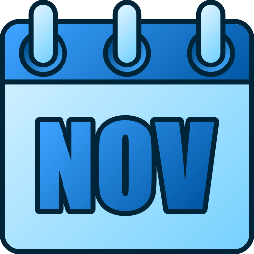 noviembre icono gratis