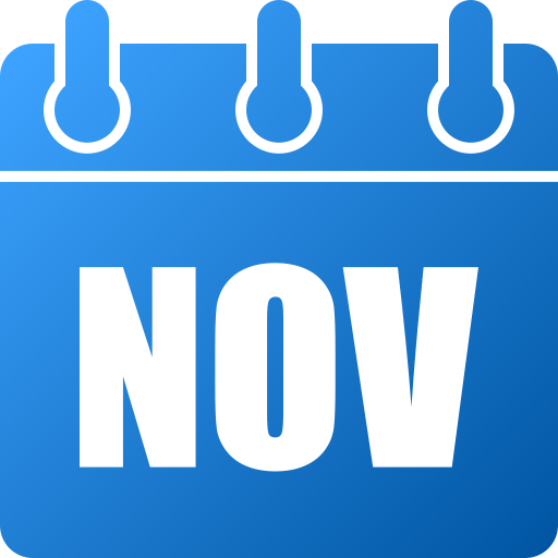 noviembre icono gratis