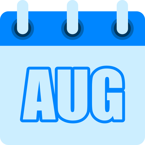 agosto icono gratis