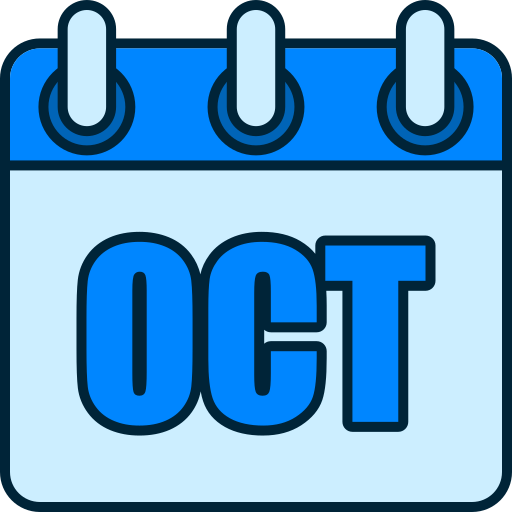 octubre icono gratis