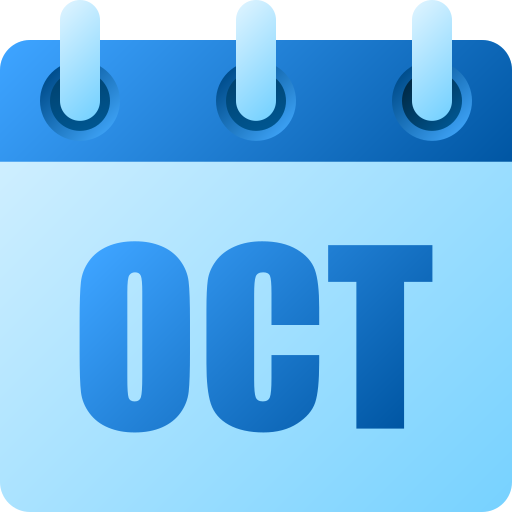 octubre icono gratis