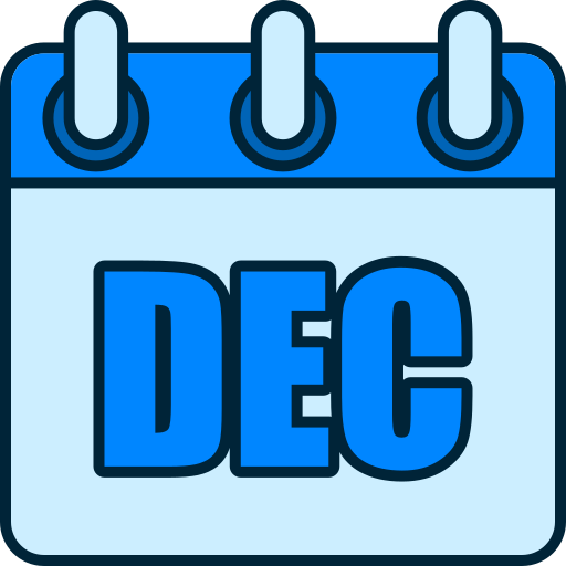 diciembre icono gratis