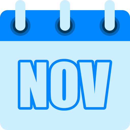 noviembre icono gratis