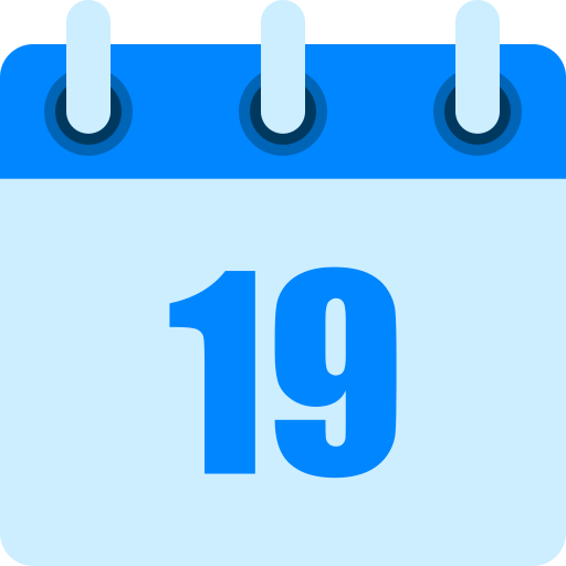 Number 19 free icon Number 19 free icon