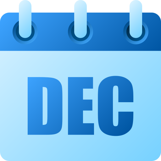 diciembre icono gratis