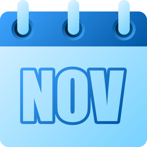 noviembre icono gratis