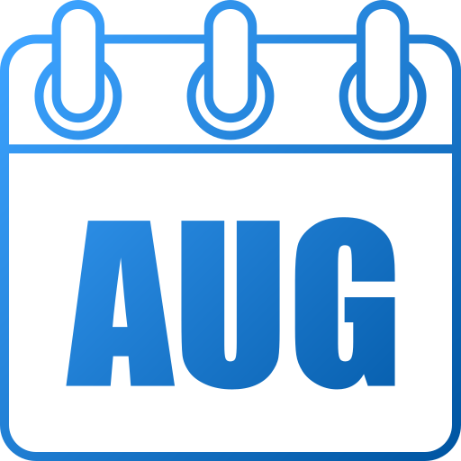 agosto icono gratis