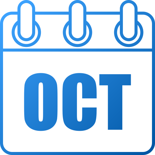 octubre icono gratis