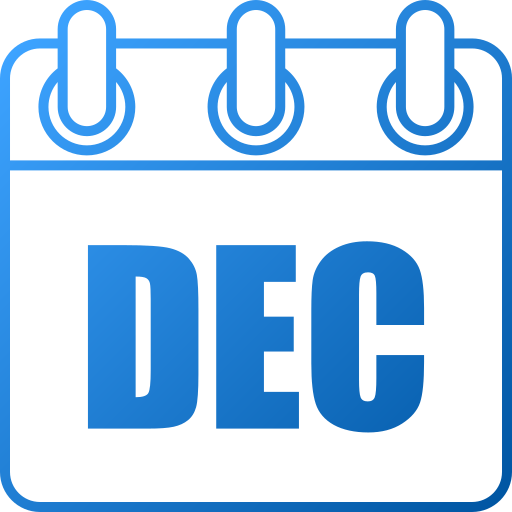 diciembre icono gratis