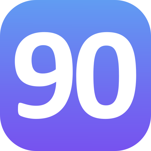 90 icono gratis