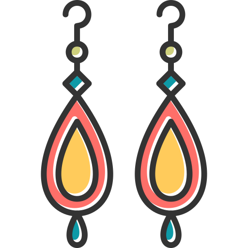 Earrings - Free holidays icons