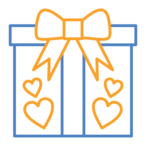 Подарочная коробка бесплатно иконка