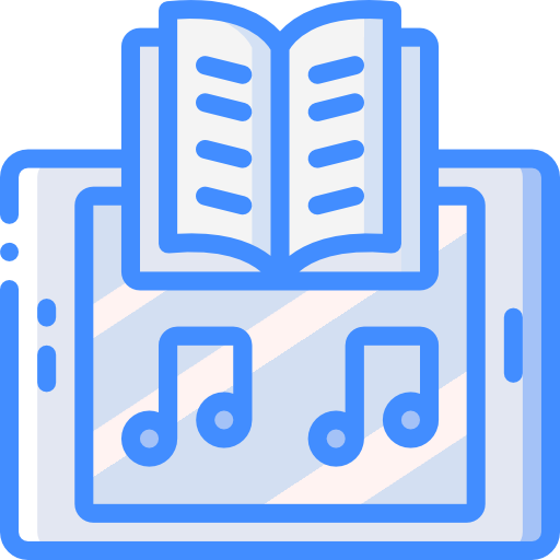 Audio book Basic Miscellany Blue icon