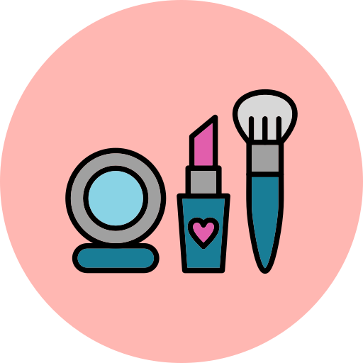 Makeup Generic Color Outline Icon