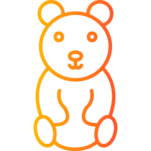 Teddy bear Generic gradient outline icon